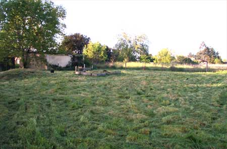 late afternoon, after the mowing