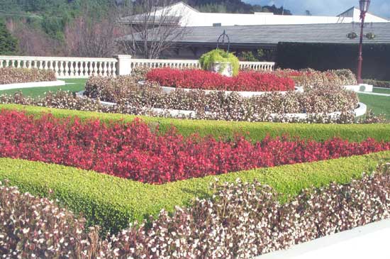 sculptured garden