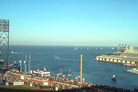 boats on the Bay