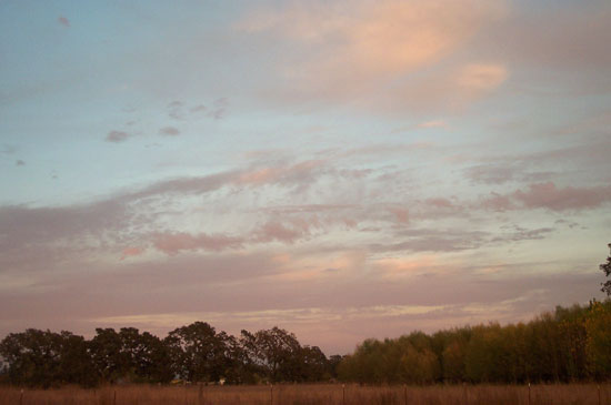 looking southeast