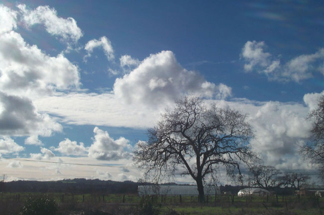 winter clouds