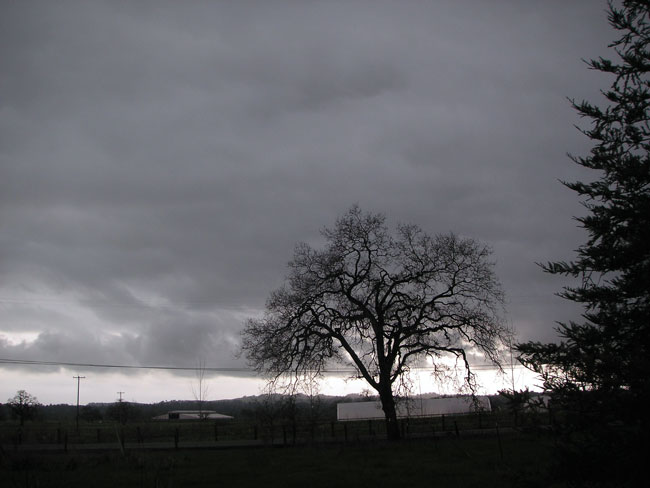 January sky