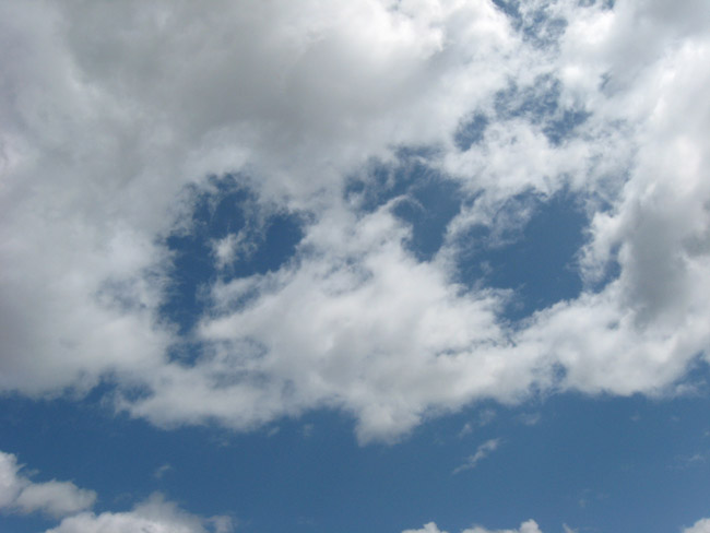 spring clouds