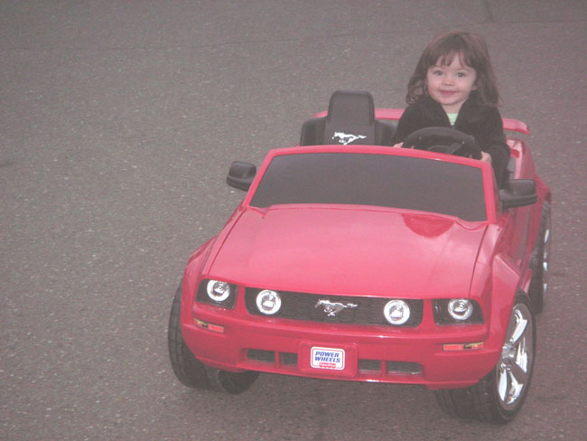 Kylie on the run