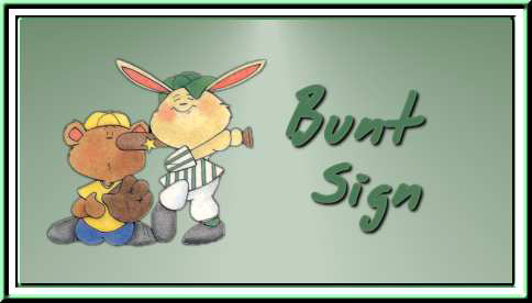 bunt sign | thanks, Bonnie
